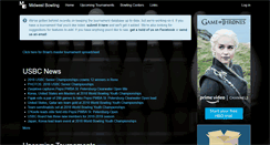 Desktop Screenshot of midwestbowling.com